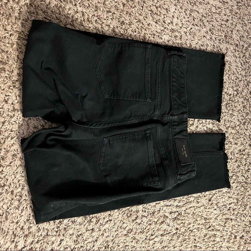 Kate spade black high waisted jeans